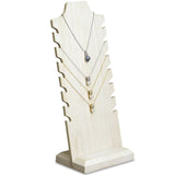 #WDN68 Wooden Multiple Necklace Display Stand