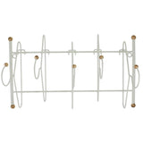 Metal Wall Mounted Hanger with Five Hooks -Nile Corp