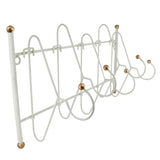 Metal Wall Mounted Hanger with Five Hooks -Nile Corp