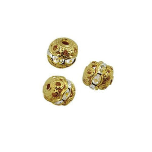Gold-Silver Plated, 6mm
