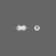 Brass Spindle Beads-Nile Corp