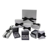 #JFR5 Elegant Texture Double Ring Plastic Boxes