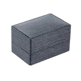 #JFR5 Elegant Texture Double Ring Plastic Boxes