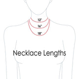 Lay-Down Necklace Bust Display-Nile Corp