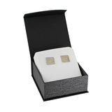 #PMT6-M23 Elegant Mesh Gray Magnetic Pin/Cuff-link Boxes