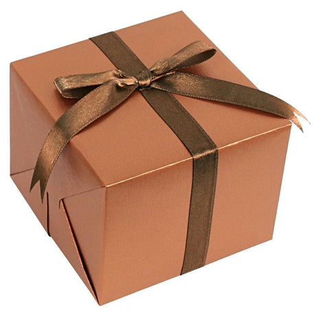 Deluxe Copper Paper Watch Box with Pillow-Nile Corp