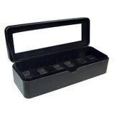 Leatherette Watch Box for 6 Watches -Nile Corp