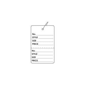 All Purpose Unstrung Tags-Nile Corp