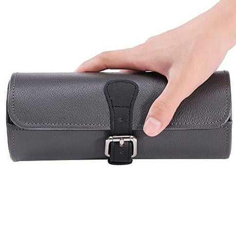 Watch Case | Leatherette Watch Storage Case -Nile Corp